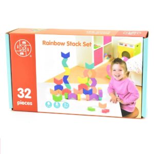 STACK SET RAINBOW 32pcs 27x15cm