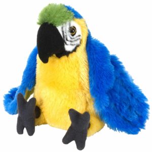 PELUCHE PAPAGAYO AZUL 20CM