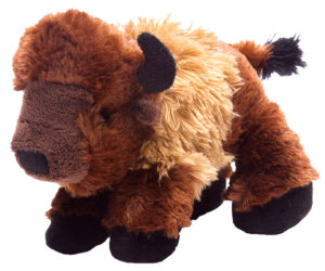 PELUCHE MINI BISONTE 17CM