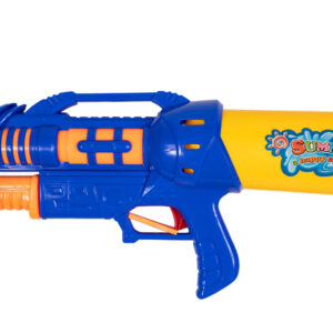 PISTOLA AGUA PRESION 3COLORES 44 CM BOLSA
