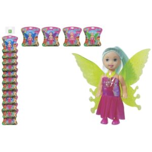 MUÑECA CON ALAS 9 PIEZAS 4 COL. (EXP.9)