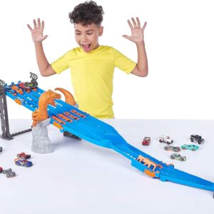 PISTA METAL MACHINE DINOSAURIO