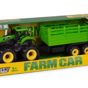 TRACTOR REMOLQUE LUZ Y SONIDO 38 CM