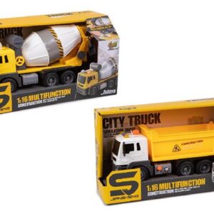 CAMION OBRA 2 MODELOS LUCES Y SONIDOS 30 CM.