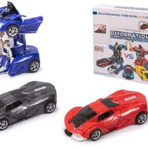 COCHE DEPORTIVO CAMBIA ROBOT EXP.8 (12CM)