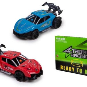 COCHE CARRERAS LUZ SONIDO RETRO EXP 12