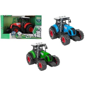 TRACTOR FRICCION LUCES Y SONIDOS 15CM 3 MODELOS