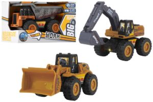 VEHICULOS DE CONSTRUCCION 2MODELOS LUCES Y SONIDO