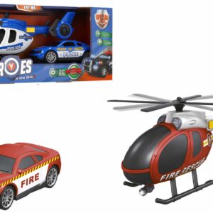 HELICOPTERO DE EMERGENCIA MAS COCHE L/S