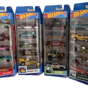 HOT WHEELS 1806 MATTEL/ PACK DE 5 VEHICULOS