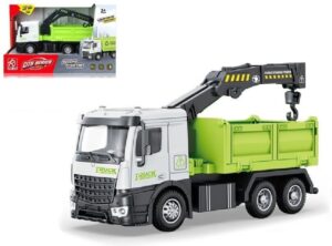 CAMION VOLQUETE CON GRUA 17CM