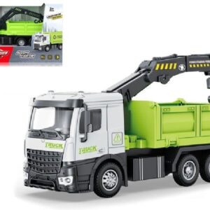 CAMION VOLQUETE CON GRUA 17CM