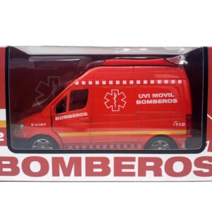 FURGON BOMBEROS 16CM