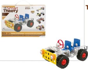 JUEGO MECANO METAL COCHES 5 EN 1
