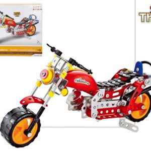 SMART THEORY JUEGO MECANO MOTO 255 PZAS 8A+