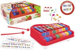 XILOPIANO 8 TECLAS CON 2 BAQUETAS