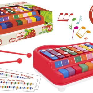 XILOPIANO 8 TECLAS CON 2 BAQUETAS