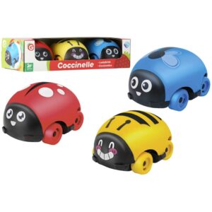 SET 3 COCHES RUEDA LIBRE MARIQUITAS