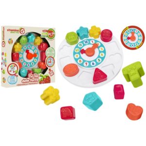 RELOJ CON 12 FORMAS ENCAJABLES