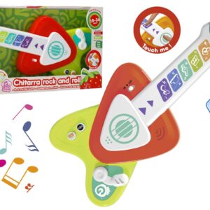 GUITARRA TACTIL CON LUZ Y SONIDOS