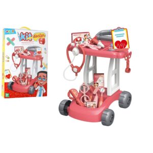 CARRITO DOCTOR CON 14 ACCESORIOS