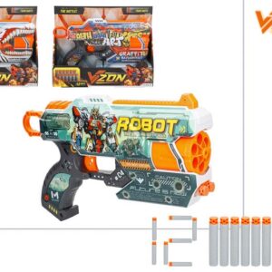 PISTOLA DARDOS SKIN C/12