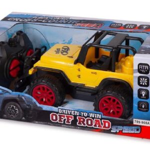 COCHE JEEP 1:20 LUZ 26CM 4 CANALES