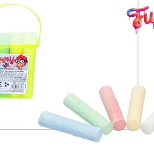 CAJA 20 TIZAS COLORES