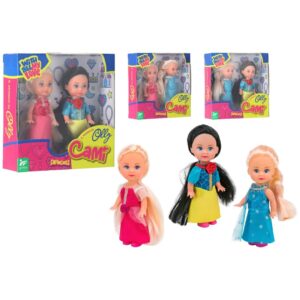 MINI MUÑECA PRINCESA 11 CM 3 MOD