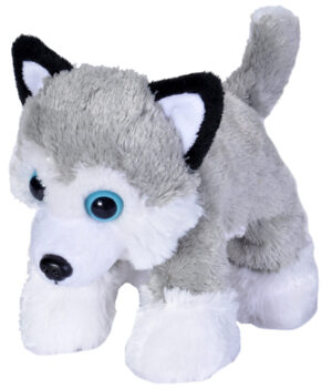 PELUCHE MINI HUSKY 17CM