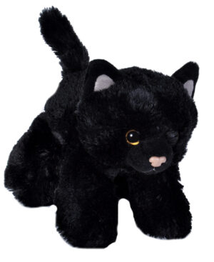 PELUCHE MINI GATO NEGRO 17CM