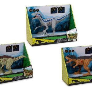 DINOSAURIOS LUZ Y SONIDO 24CM 3 MOD