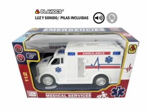 FRUGONES DE EMERGENCIA CON LUCES Y SONIDOS 2 MODELOS 22CM