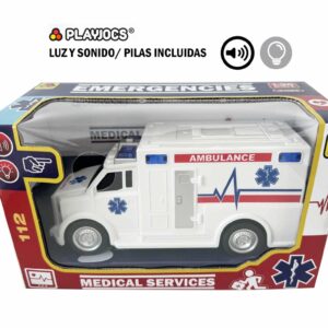 FRUGONES DE EMERGENCIA CON LUCES Y SONIDOS 2 MODELOS 22CM