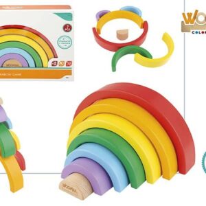 ARCOIRIS DE MADERA 21CM