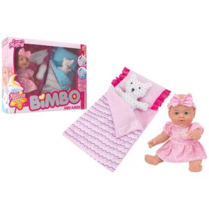 BEBE 31 CM CON CAMA Y 2 ACC