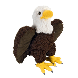 PELUCHE AGUILA CALVA 30CM