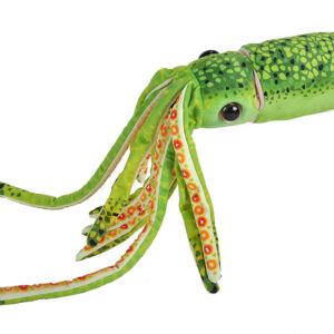 PELUCHE CALAMAR VERDE 30CM