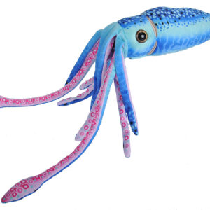 PELUCHE CALAMAR AZUL 30CM