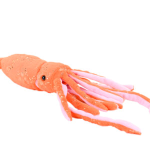 PELUCHE CALAMAR NARANJA 25CM