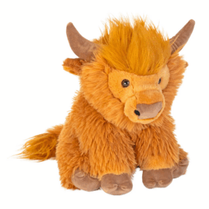 PELUCHE VACA ESCOCESA 30CM
