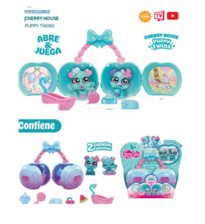 CHERRY PETS CHERRY HOUSE PUPPY TWINS (A PARTIR 06/03)