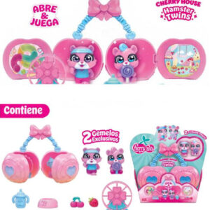 CHERRY PETS CHERRY HOUSES HAMSTER TWINS (A PARTIR 06/03)