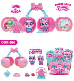 CHERRY PETS CHERRY HOUSES HAMSTER TWINS (A PARTIR 06/03)