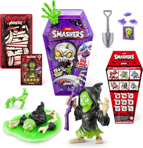 FIGURA SMASHERS HORROR HOUSE CON SLIME 30X15 CM