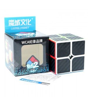 OFERTA!!! CUBO MAGICO MOYU 2X2 FIBRA DE CARBONO