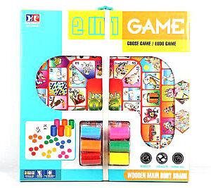 PARCHIS Y OCA 6 JUGADORES 40CM