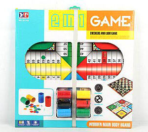 PARCHIS Y AJEDREZ 6 JUGADORES 40CM