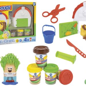 PLASTILINA GRANJA CON ACC 4 X 56GR