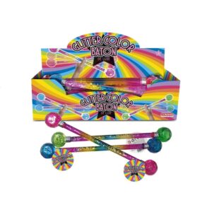 BASTON GLITTER COLOR DELUXE 40CM (exp.12)